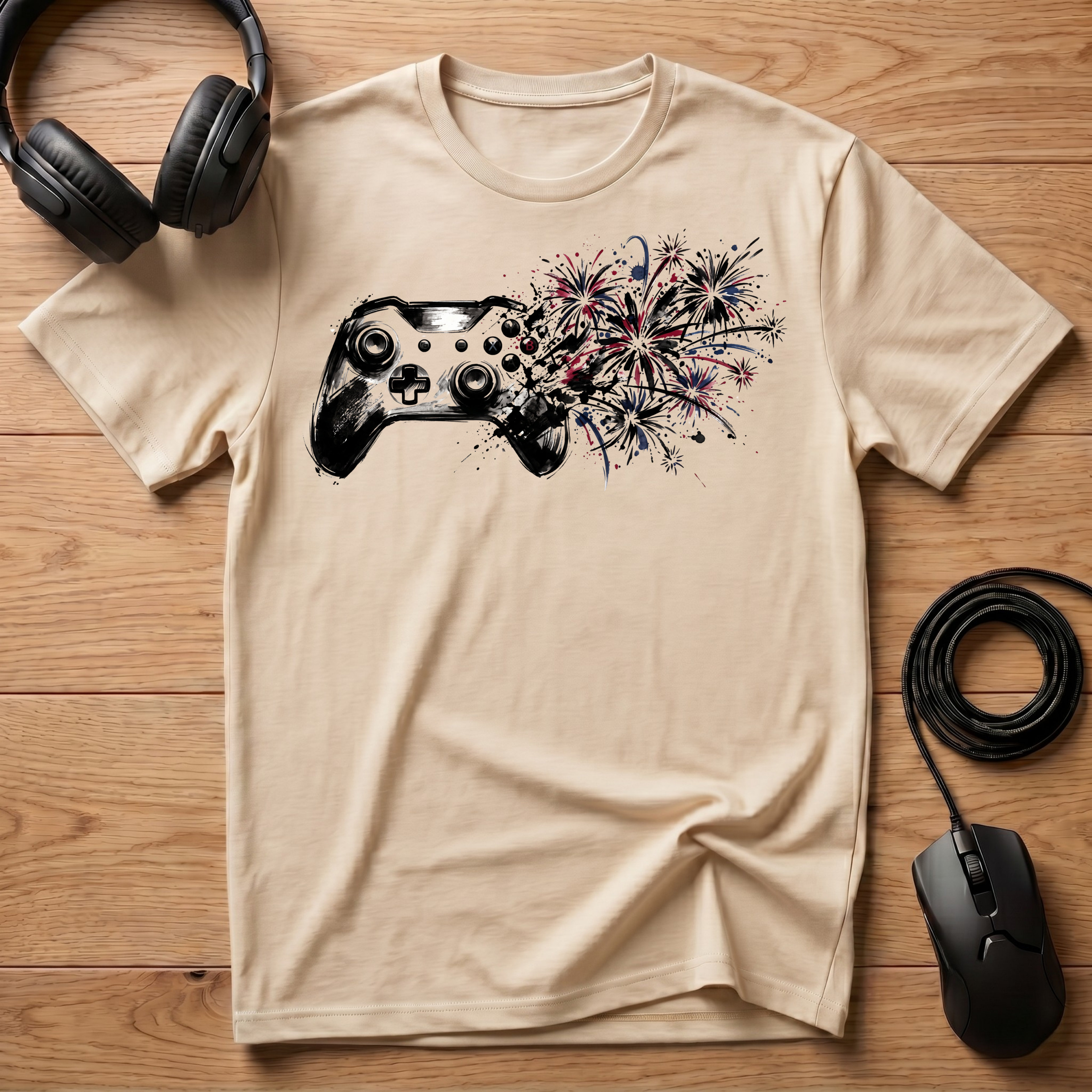 Fireworks Controller T-Shirt