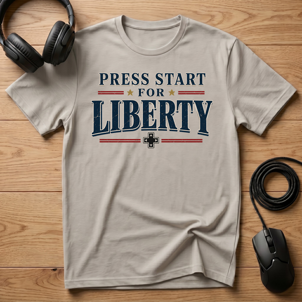 Press Start For Liberty T-Shirt