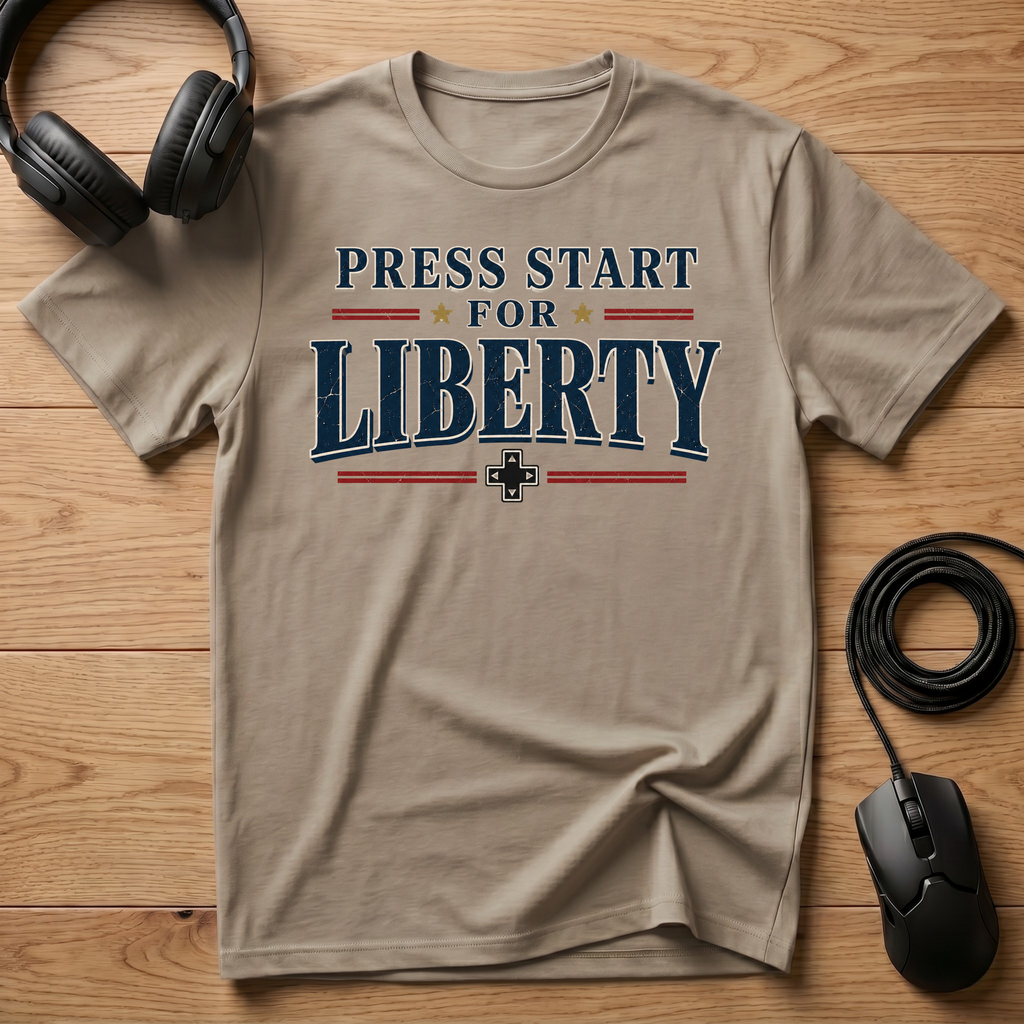 Press Start For Liberty T-Shirt