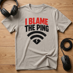 I Blame The Ping Wi‑Fi Humor T-Shirt