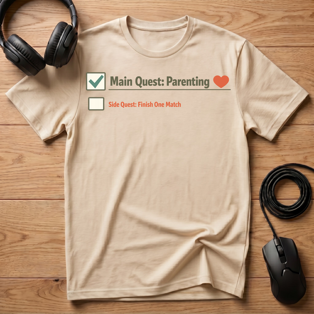 Main Quest: Parenting T-Shirt