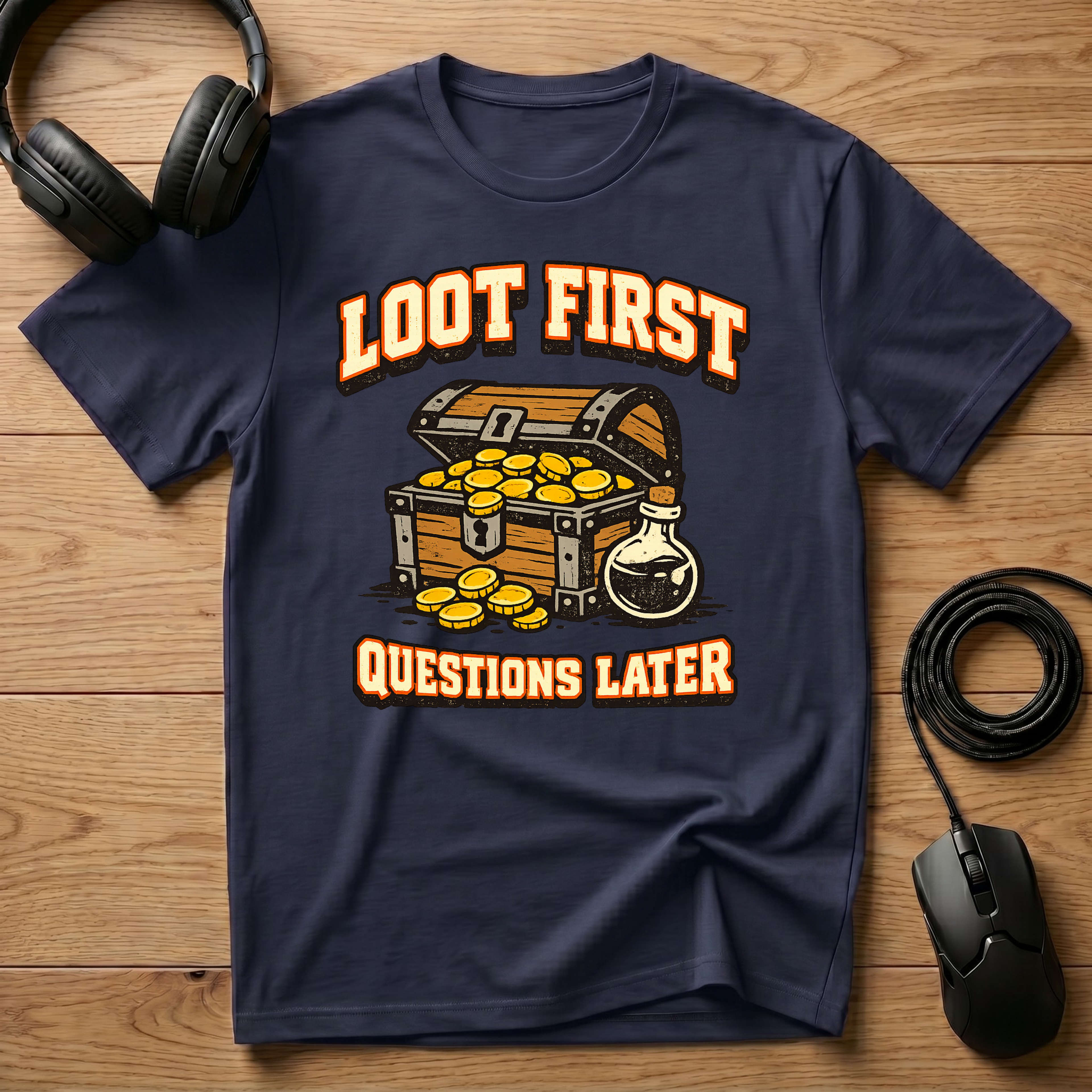 Loot First Questions Later T-Shirt