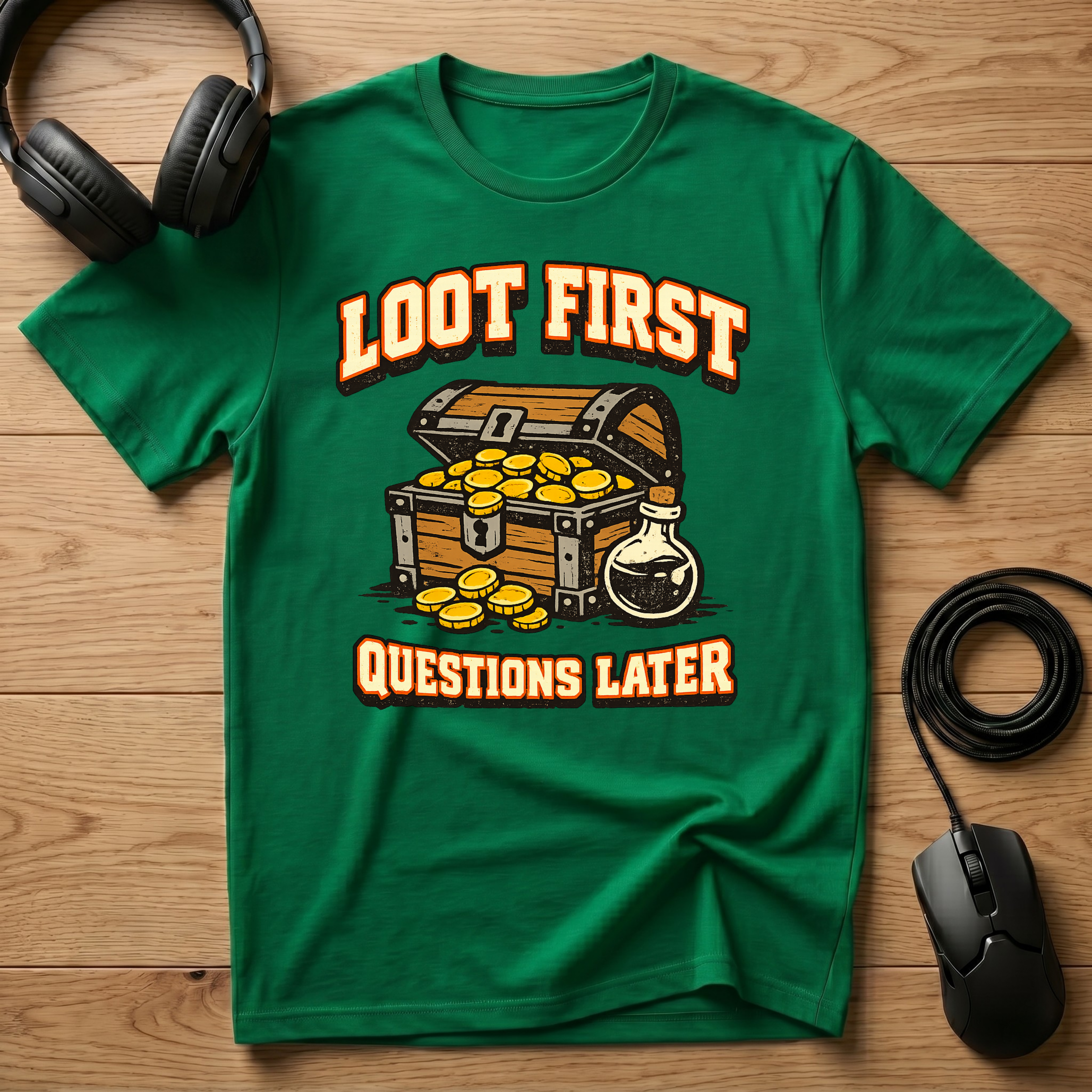 Loot First Questions Later T-Shirt