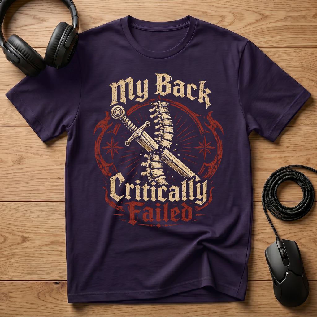 My Back Critically Failed T-Shirt