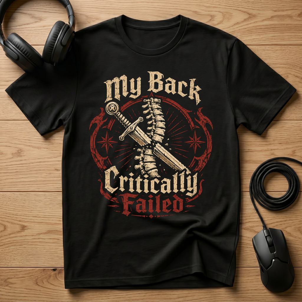 My Back Critically Failed T-Shirt