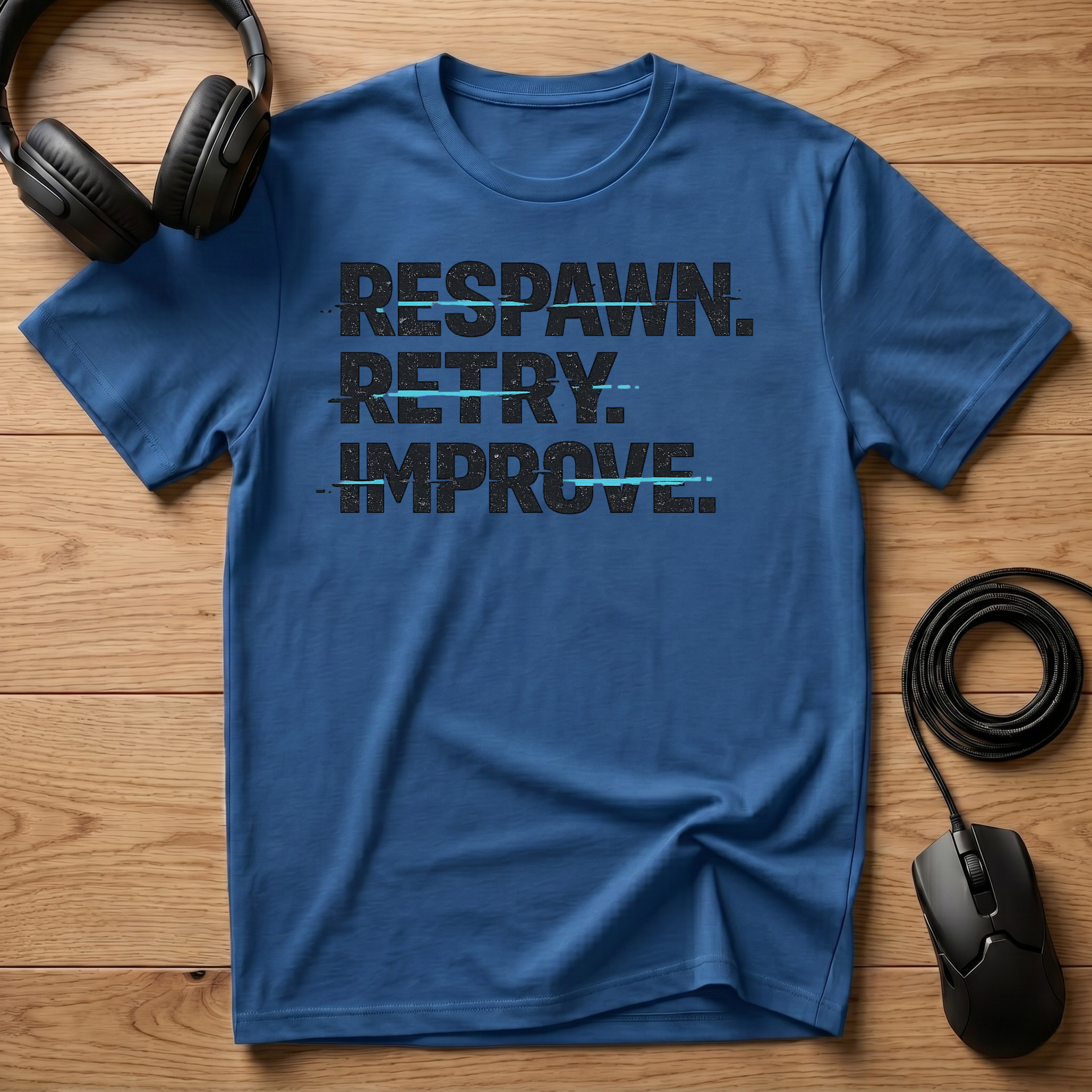 Respawn. Retry. Improve. T-Shirt