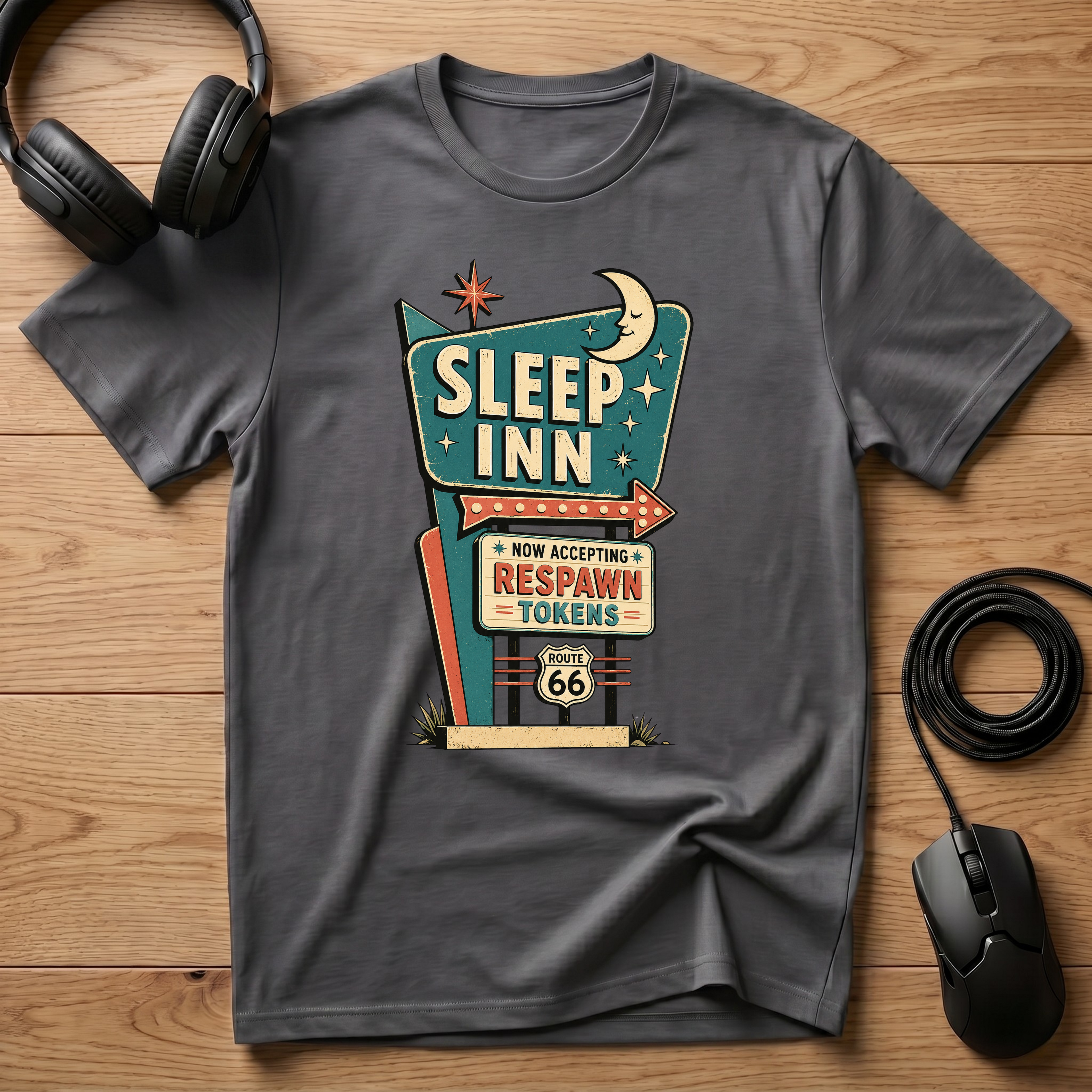 Sleep Inn, Respawn  T-Shirt
