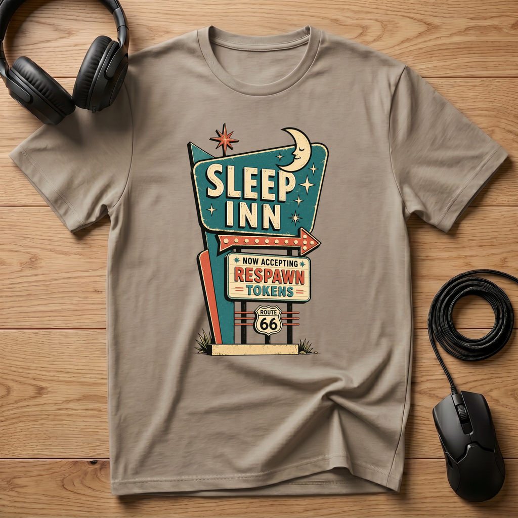 Sleep Inn, Respawn  T-Shirt