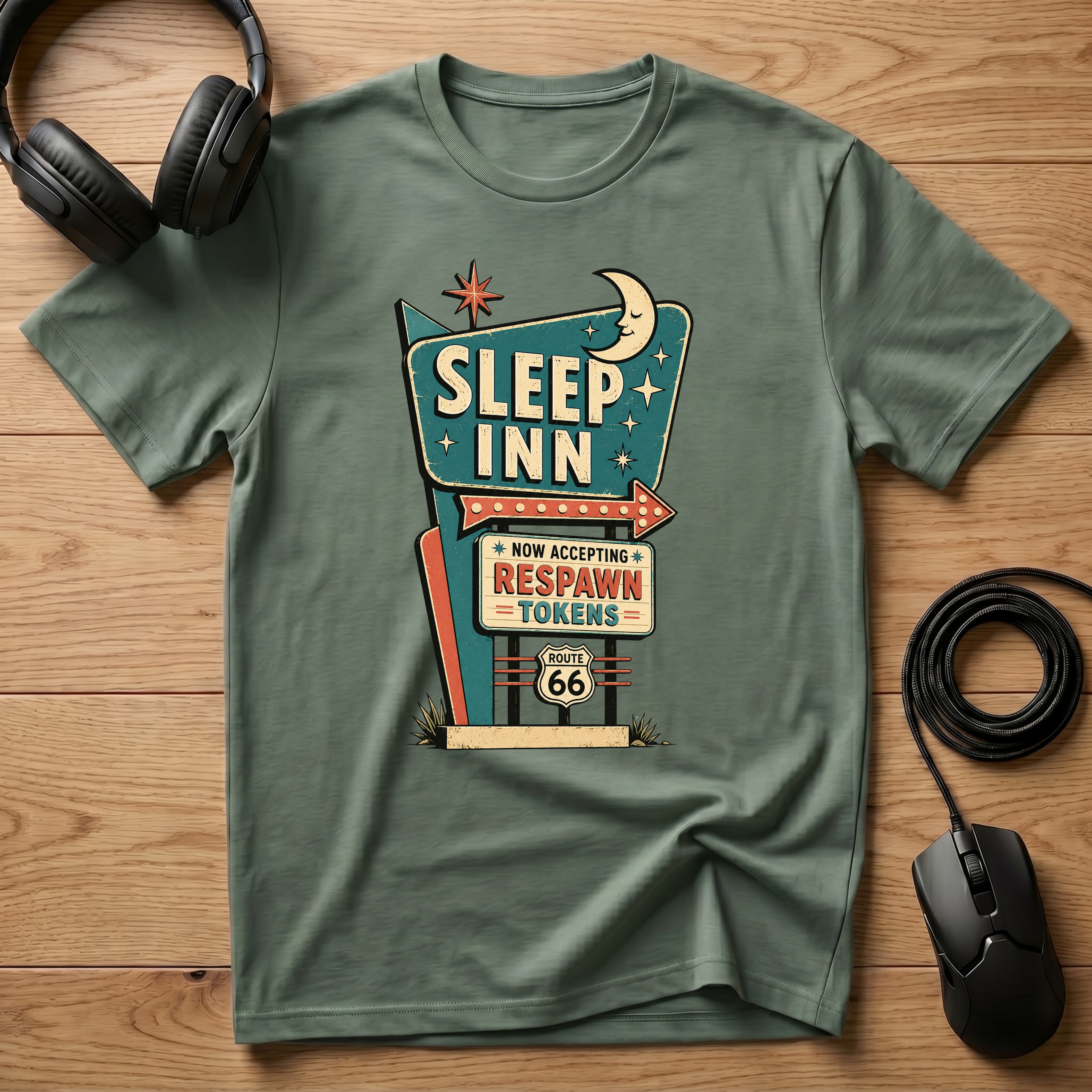 Sleep Inn, Respawn  T-Shirt