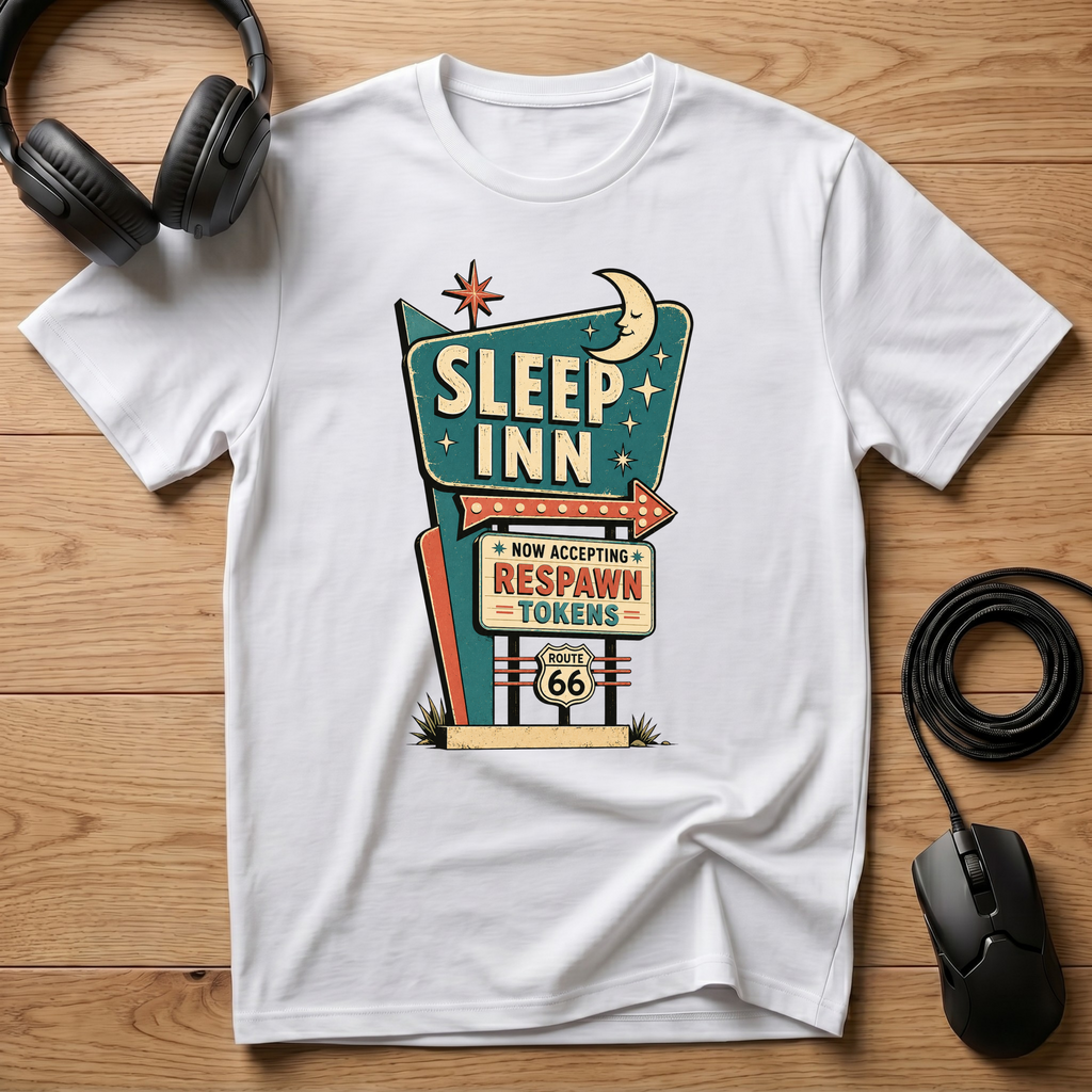 Sleep Inn, Respawn  T-Shirt