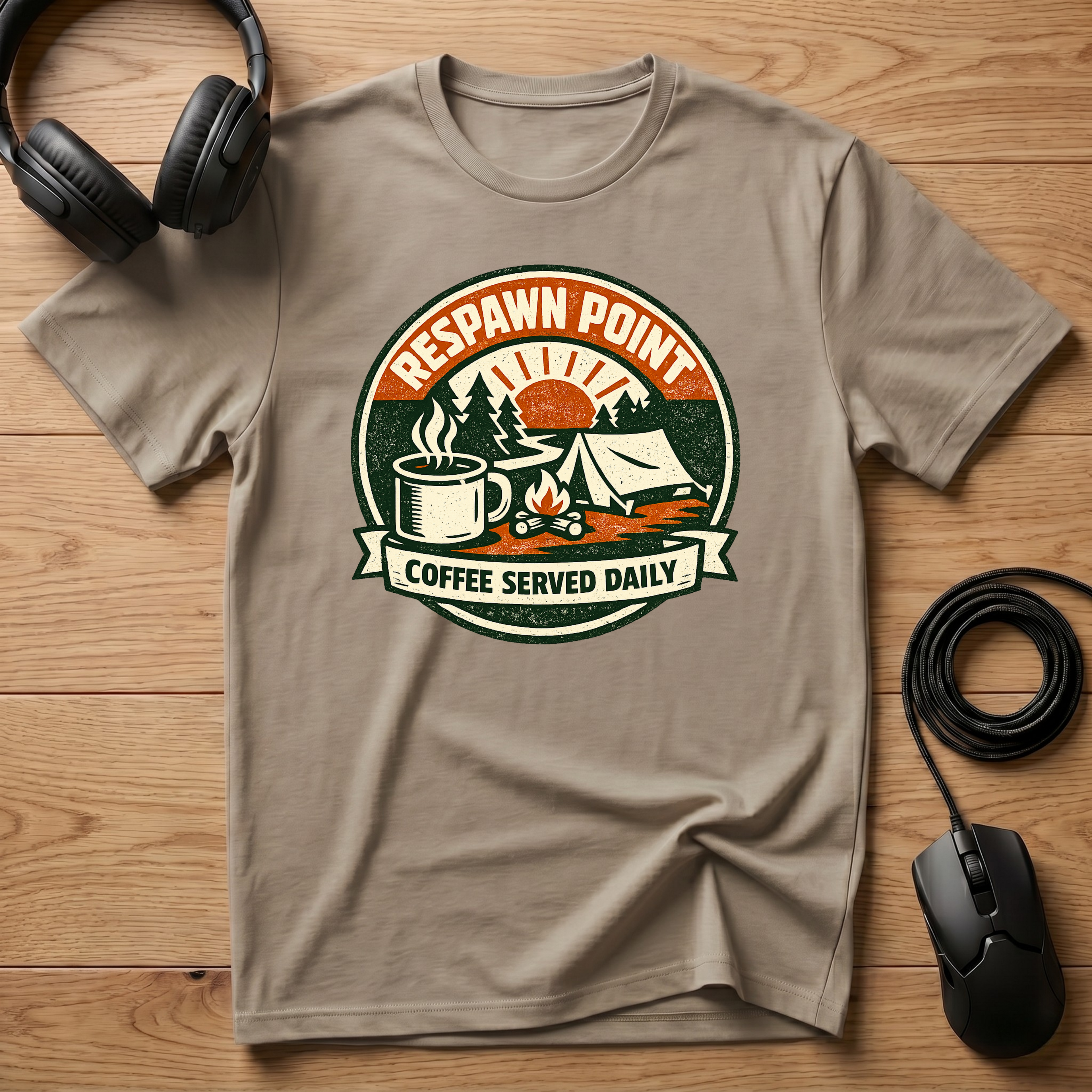 Respawn Point Camping T-Shirt
