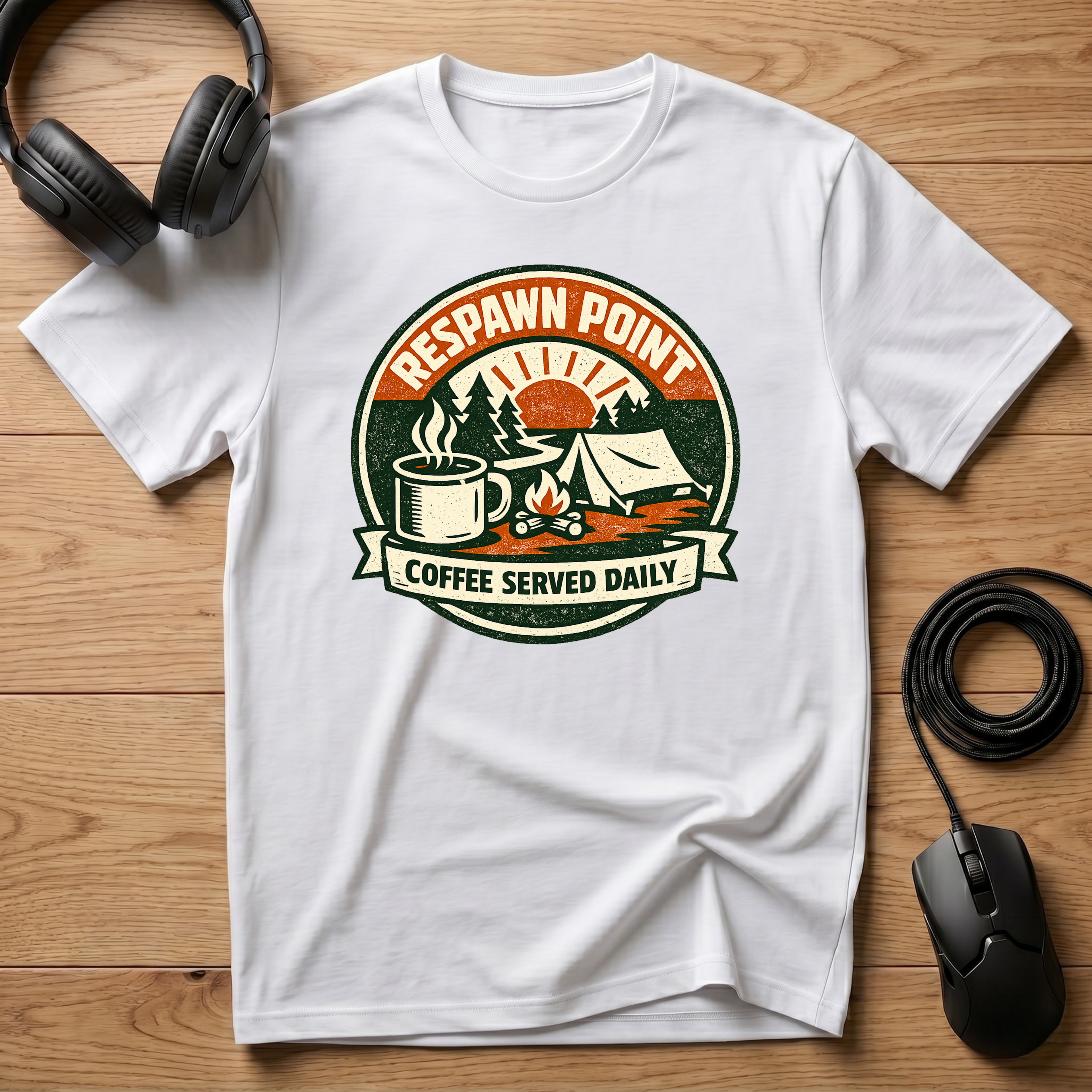 Respawn Point Camping T-Shirt