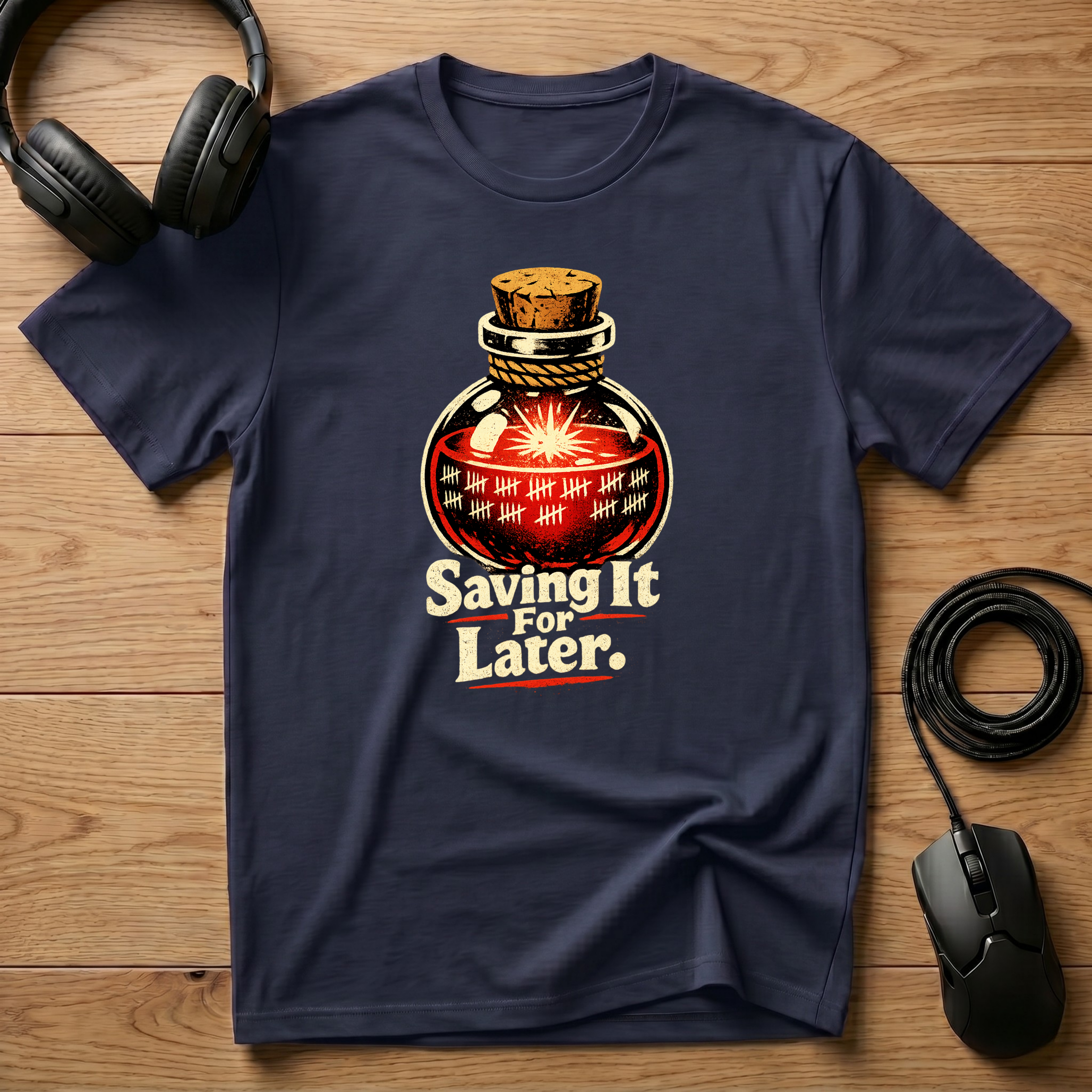 'Saving It For Later' Potion Bottle T-Shirt
