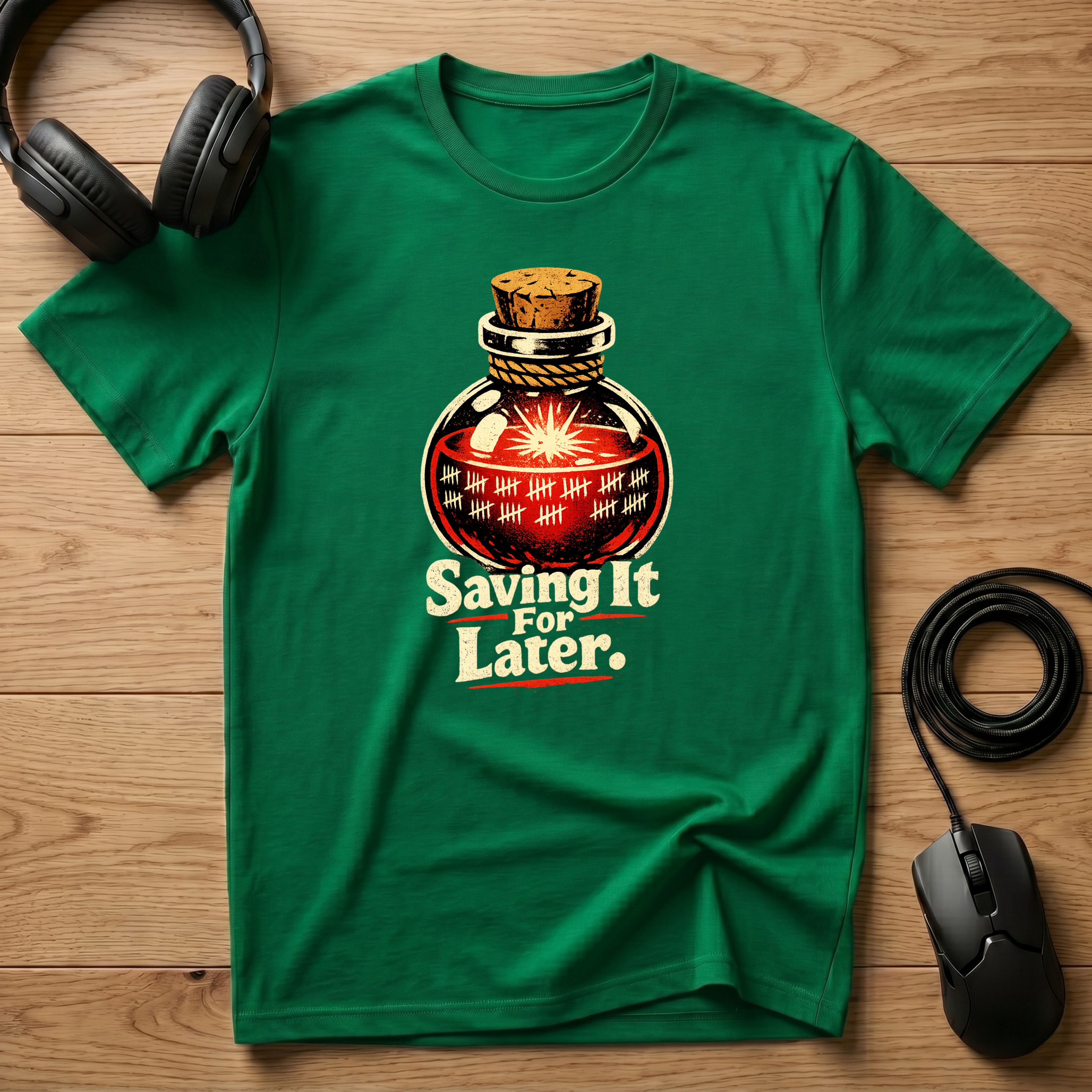 'Saving It For Later' Potion Bottle T-Shirt