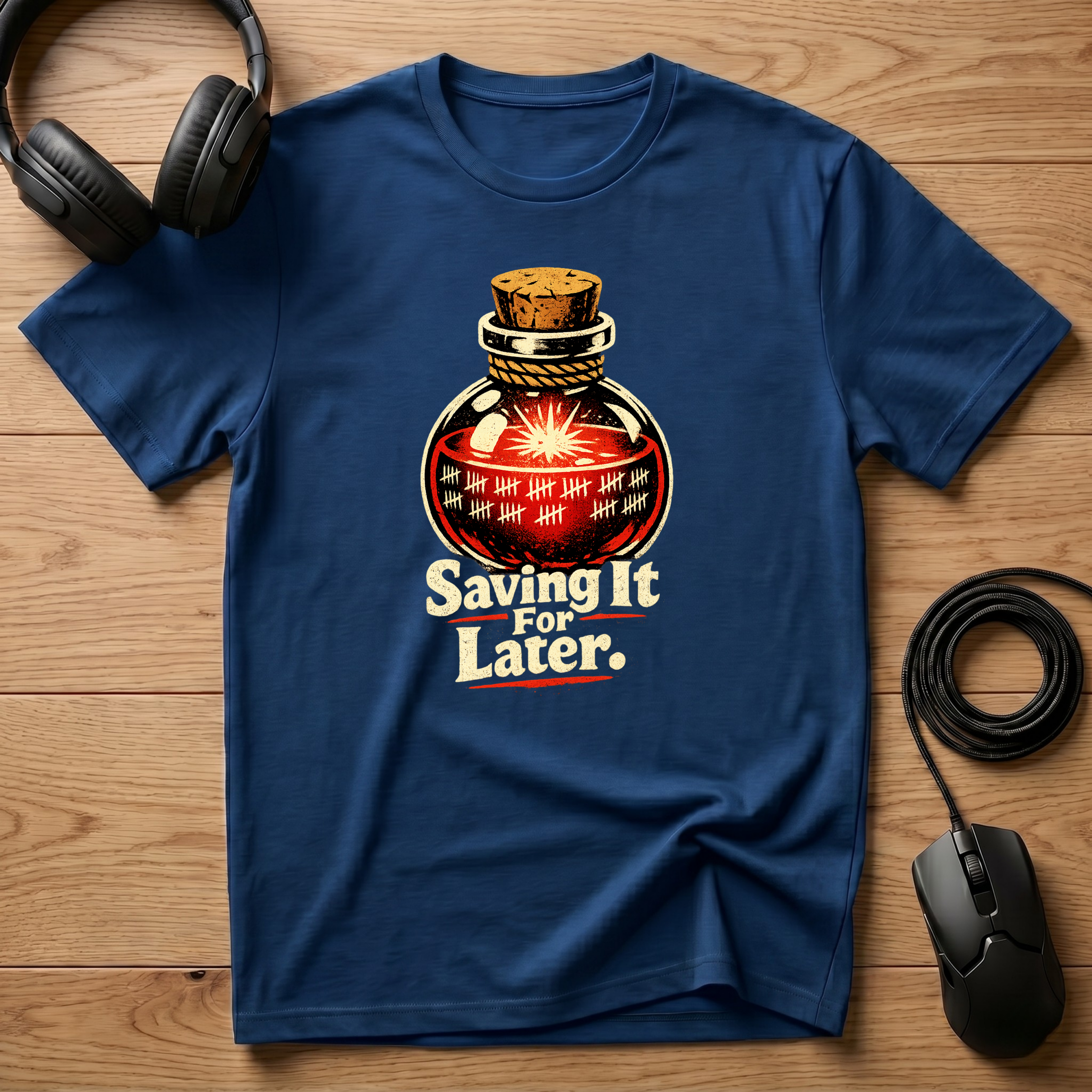 'Saving It For Later' Potion Bottle T-Shirt