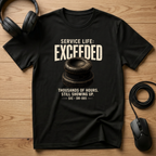 Service Life: Exceeded - Artifact Code(DR001) T-Shirt