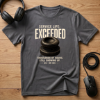 Service Life: Exceeded - Artifact Code(DR001) T-Shirt