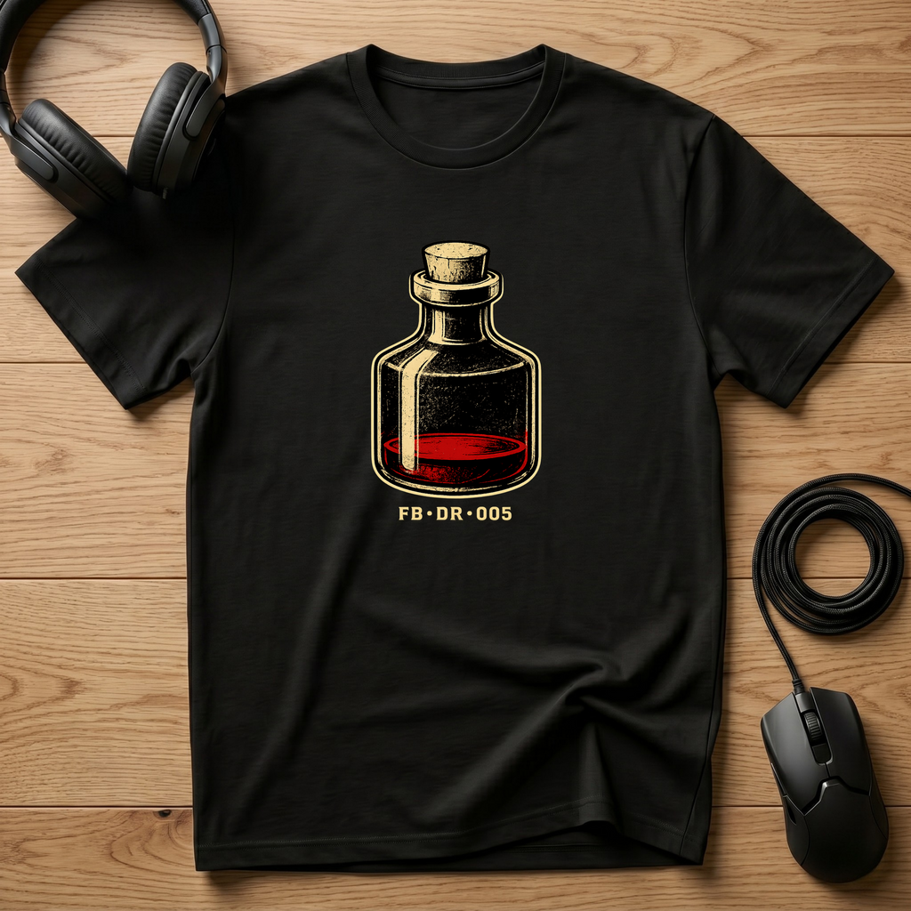 Low Health Vial - Artifact Code(DR005) T-Shirt