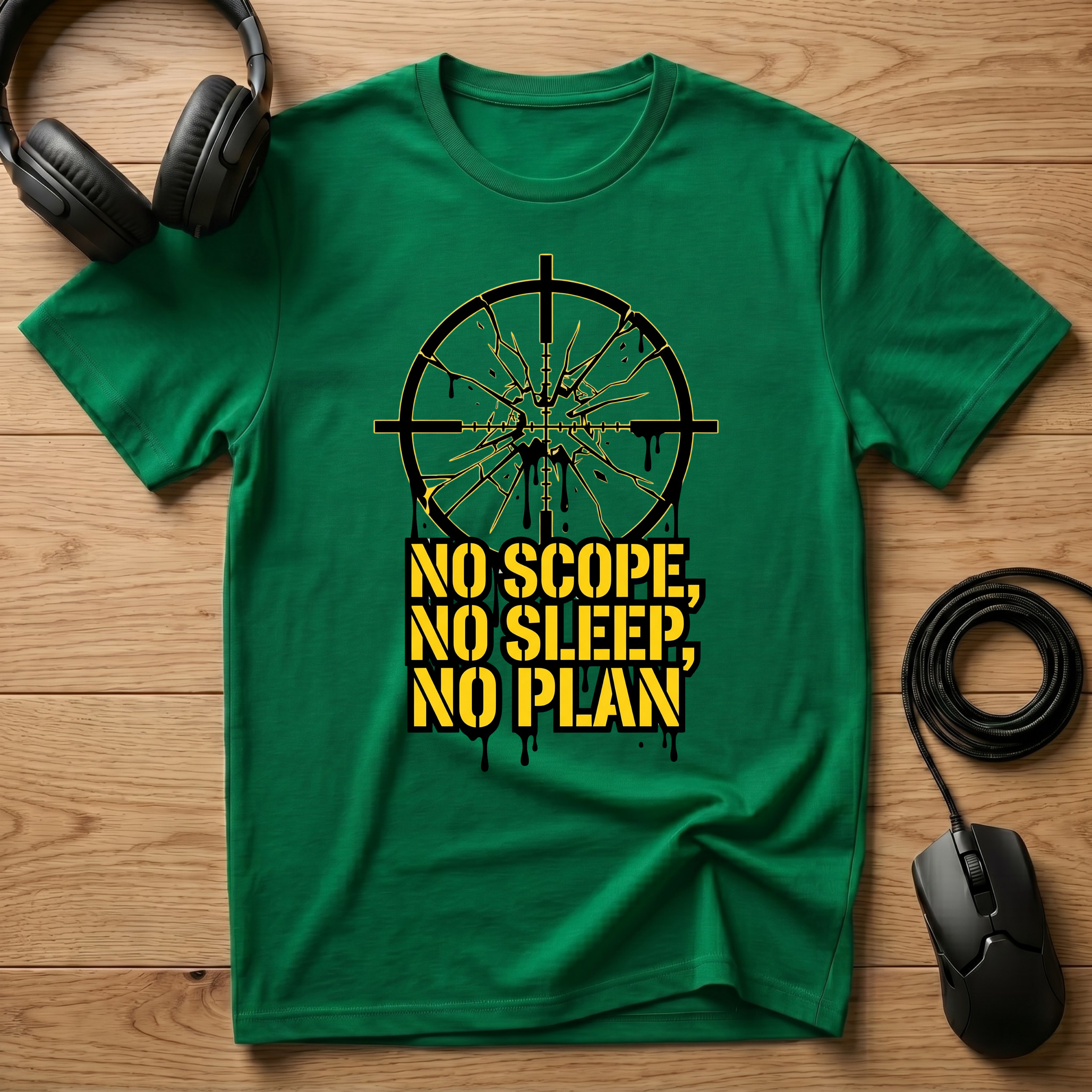 No Scope, No Sleep, No Plan T-Shirt