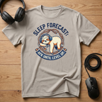 Sleep Forecast: AFK Until Level Up T-Shirt