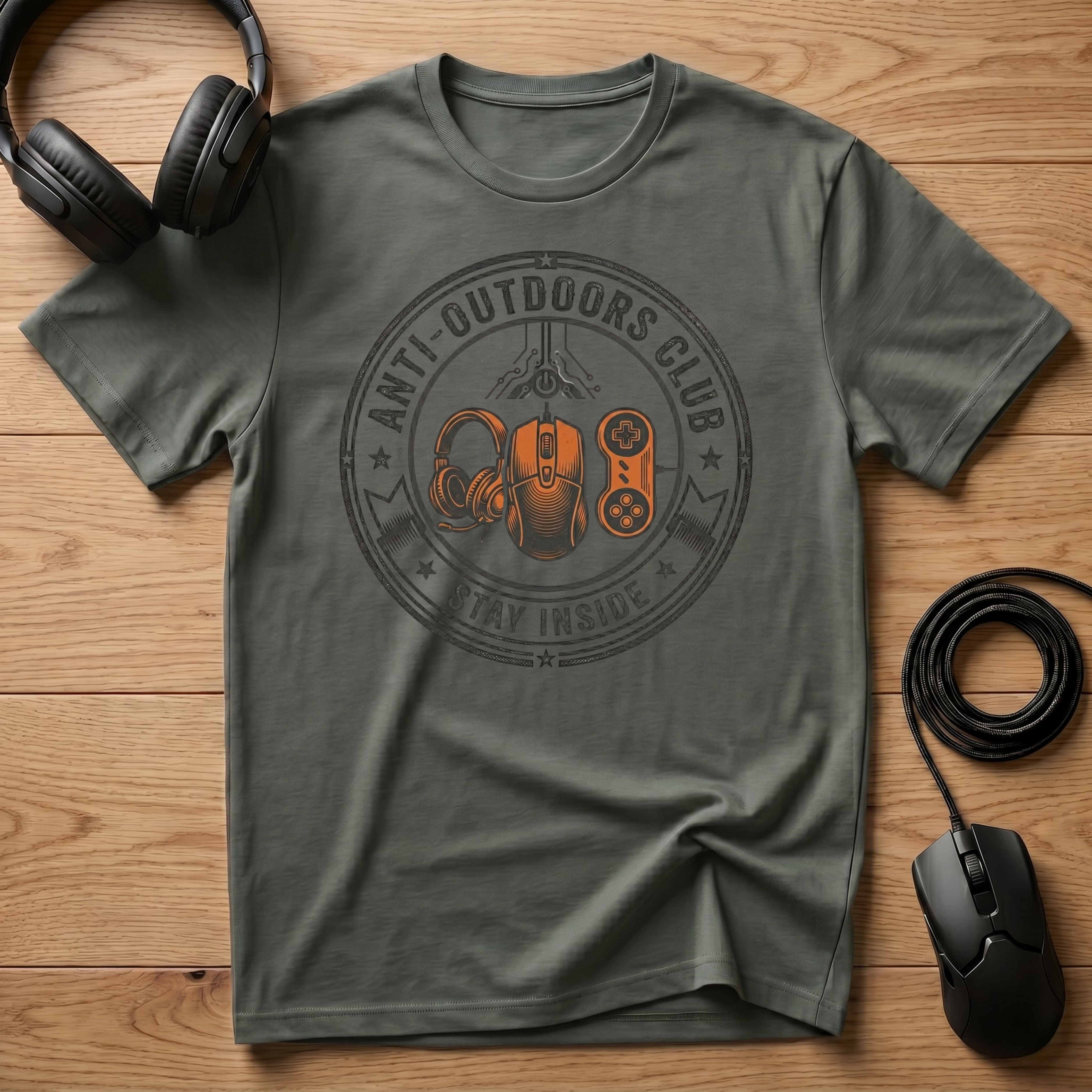 Anti-Outdoors Club T-Shirt