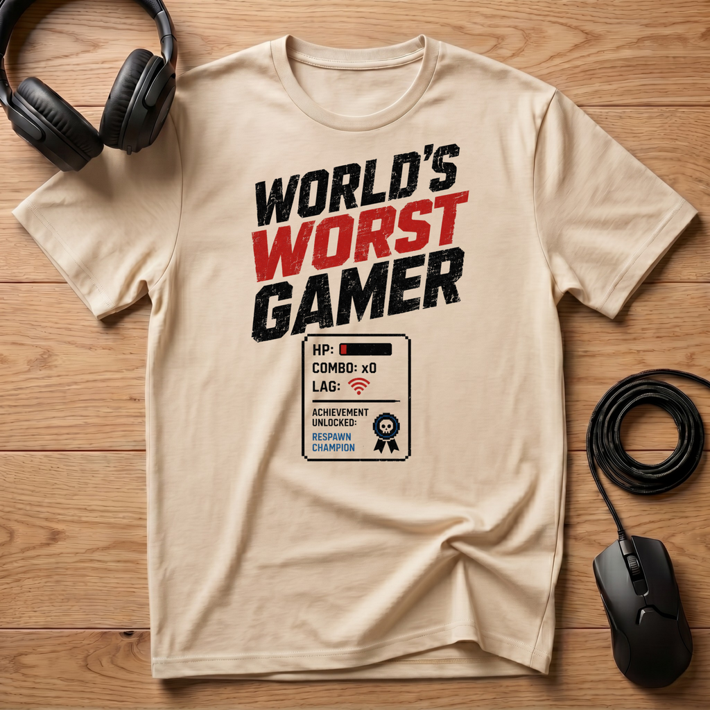 World's Worst Gamer T-Shirt