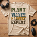 Plant Water Harvest Repeat T-Shirt