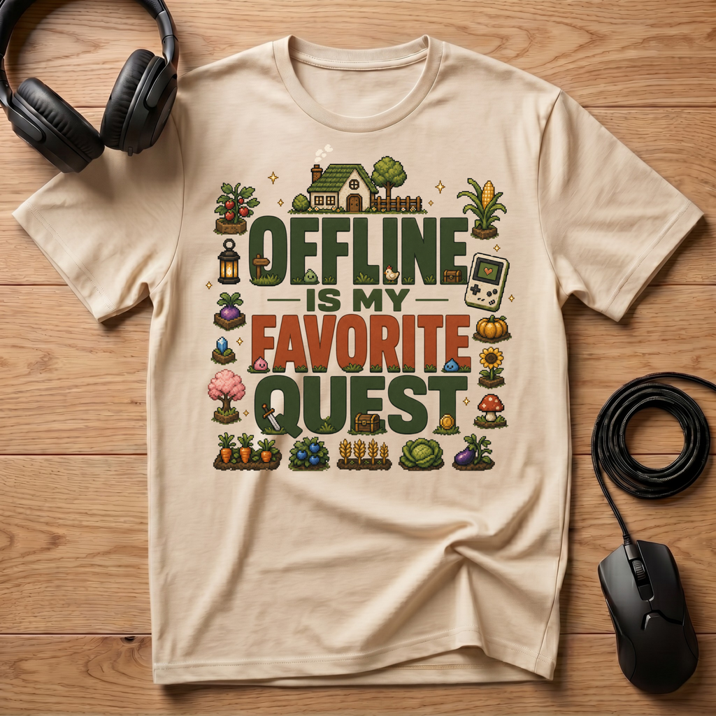 Offline Is My Favorite Quest T-Shirt