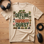 Offline Is My Favorite Quest T-Shirt