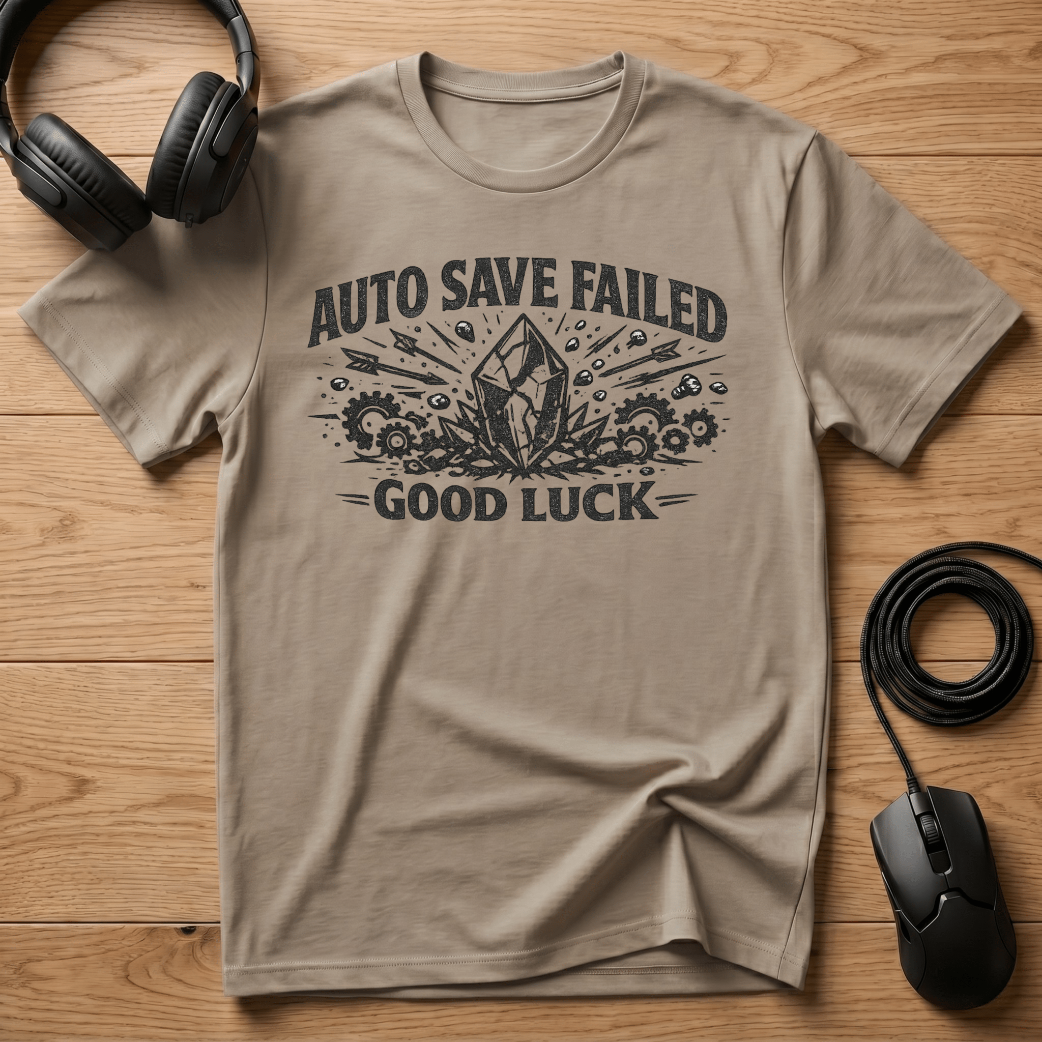 Auto Save Failed T-Shirt - Frame Breaks