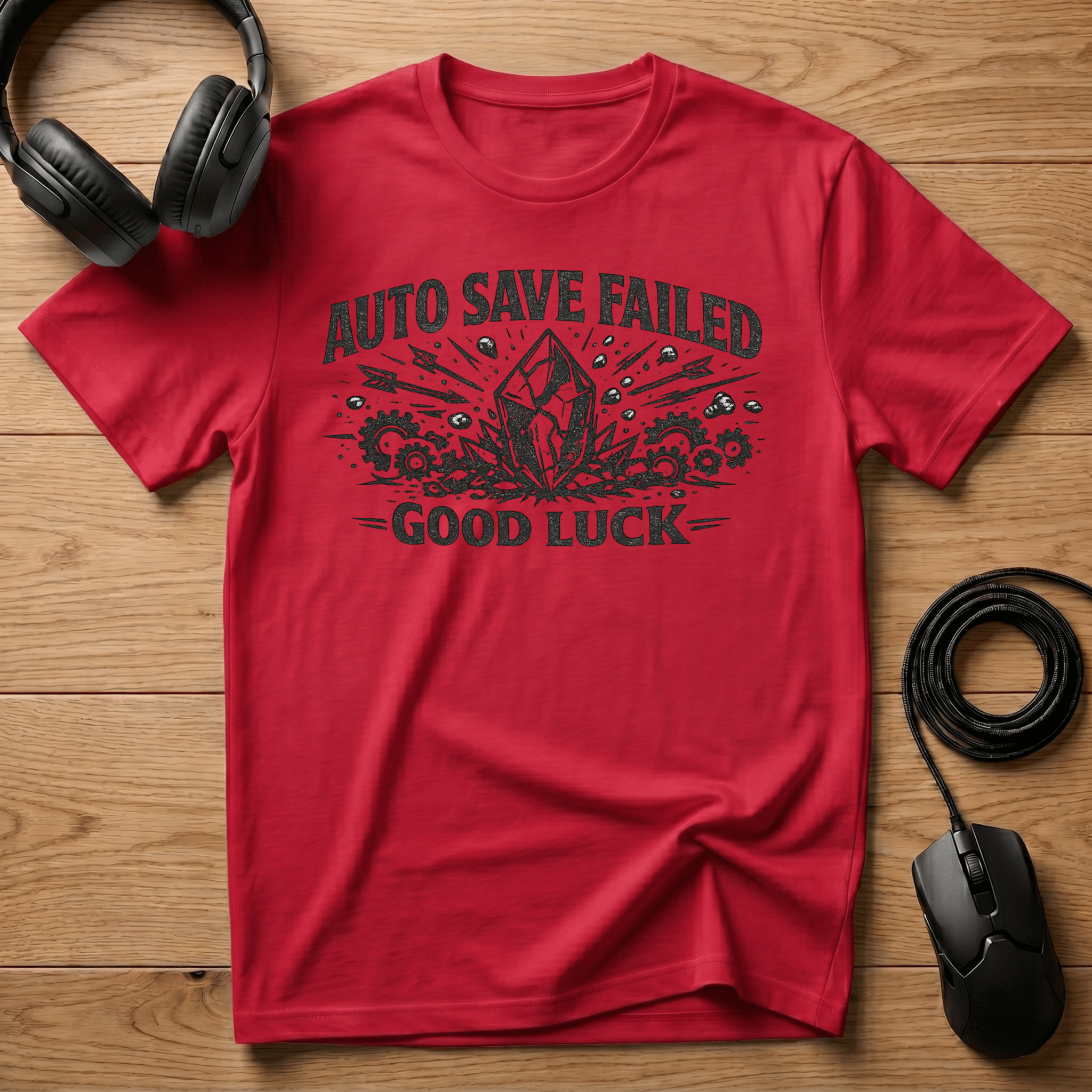Auto Save Failed T-Shirt - Frame Breaks