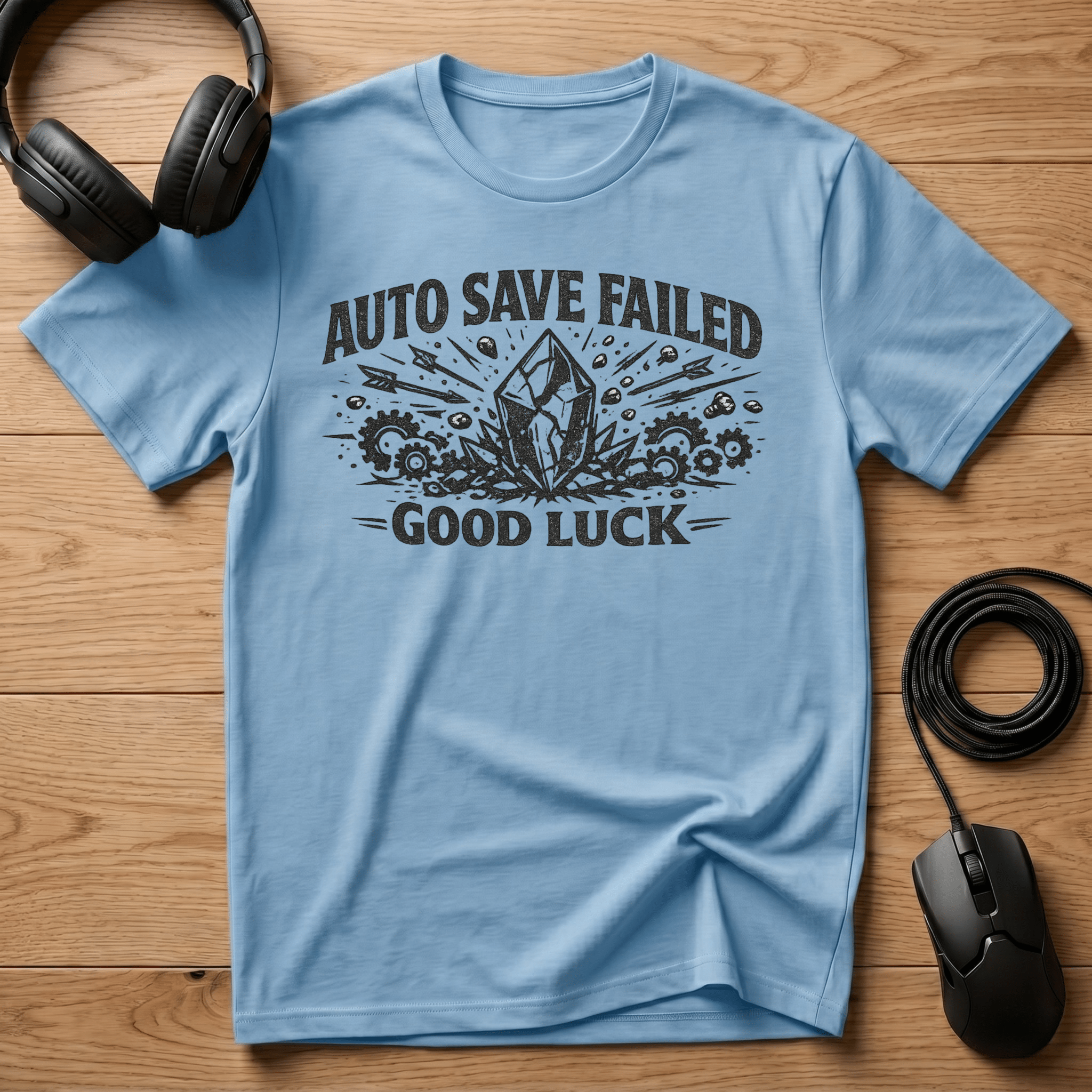 Auto Save Failed T-Shirt - Frame Breaks