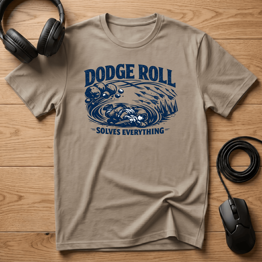 Dodge Roll T-Shirt - Frame Breaks