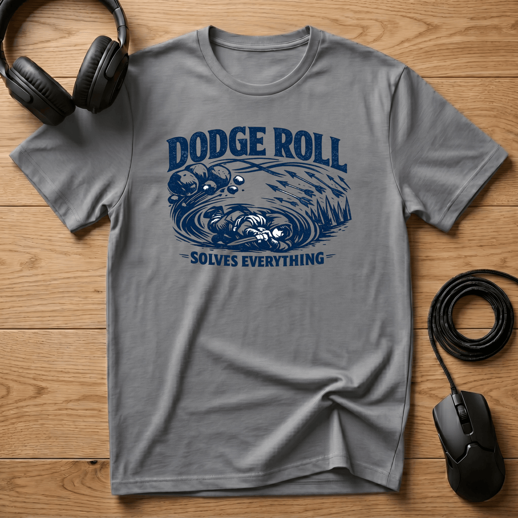 Dodge Roll T-Shirt - Frame Breaks