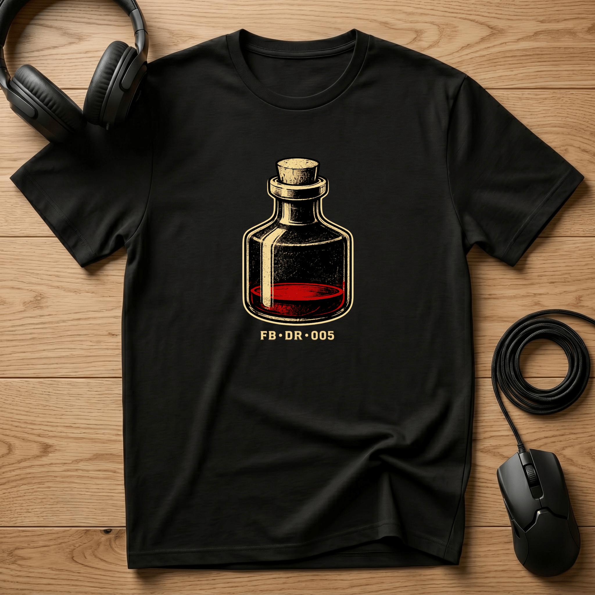Low Health Vial - Artifact Code(DR005) T-Shirt - Frame Breaks