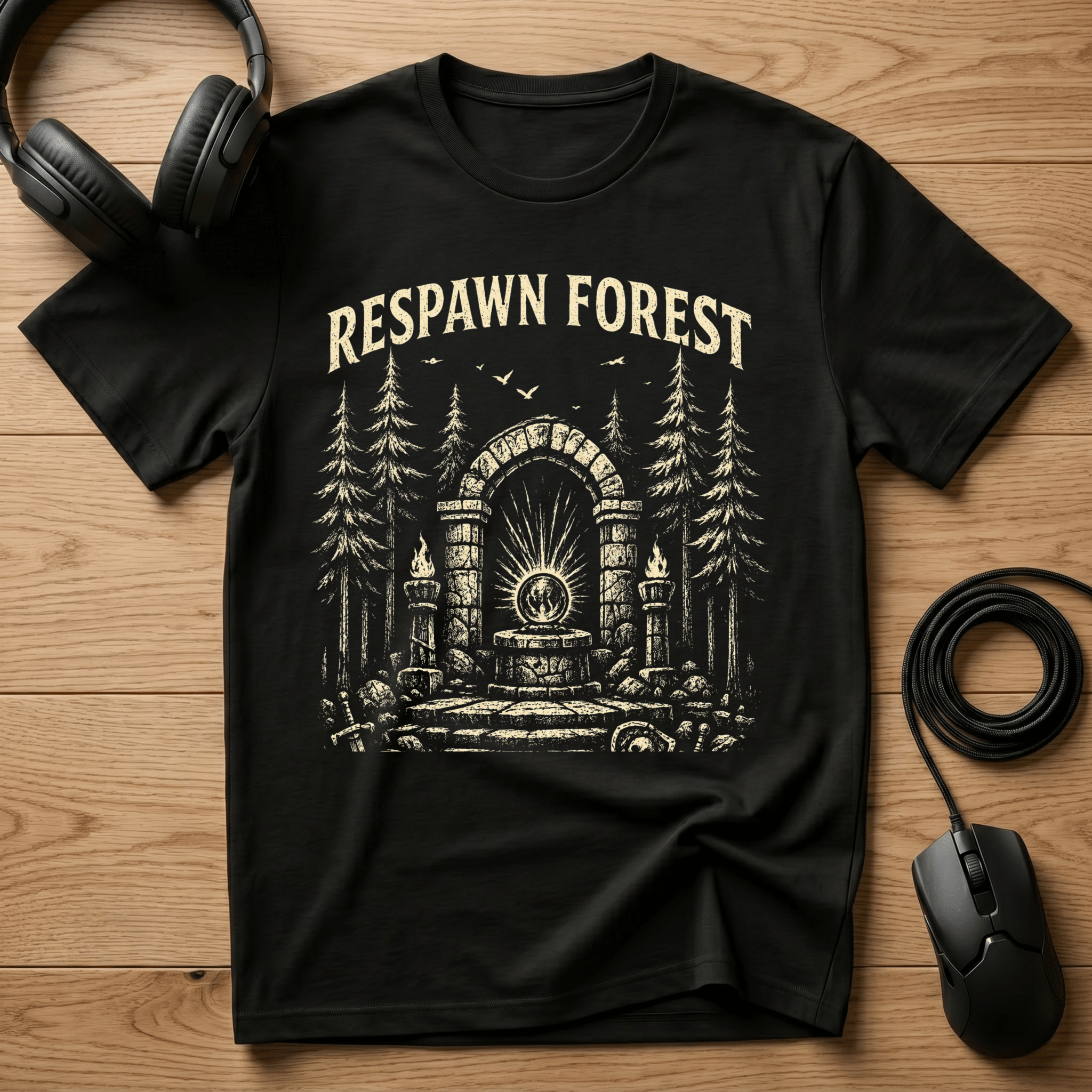 Respawn Forest T-Shirt - Frame Breaks