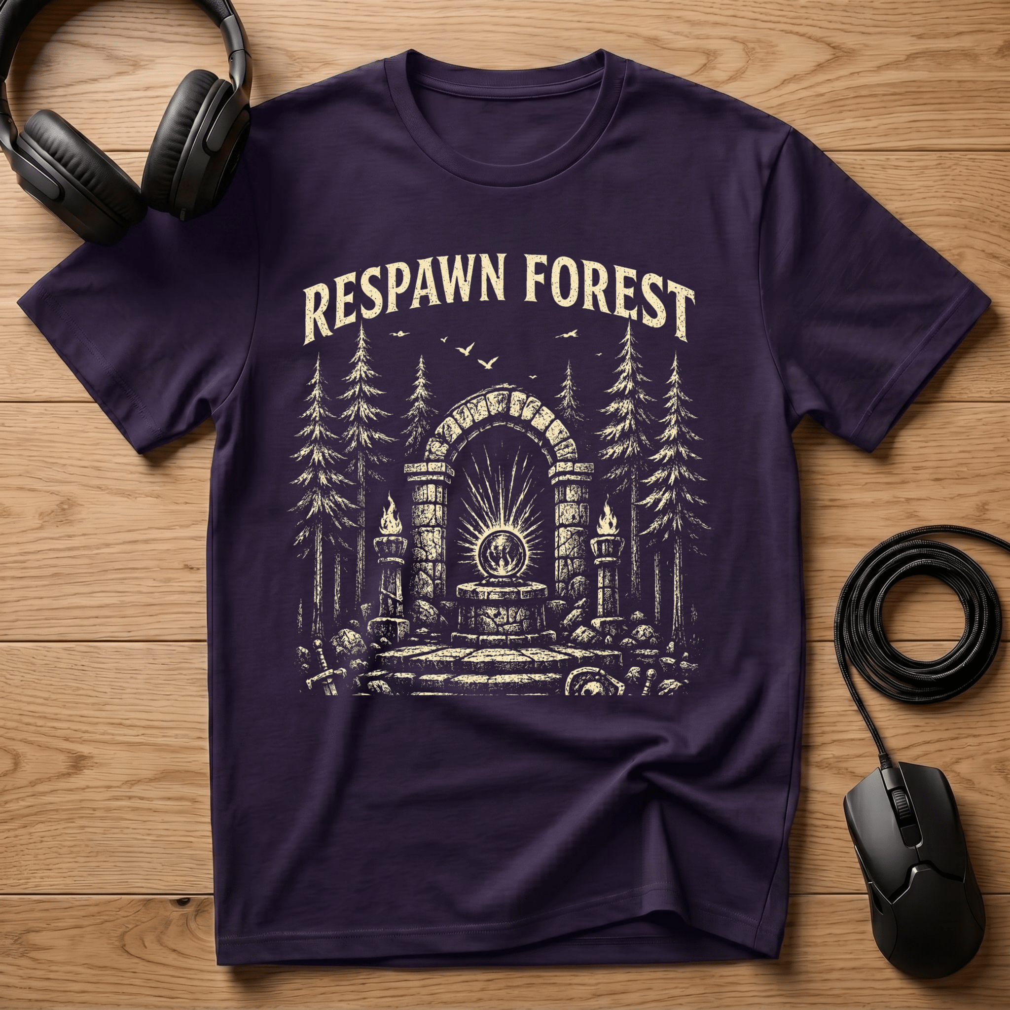 Respawn Forest T-Shirt - Frame Breaks